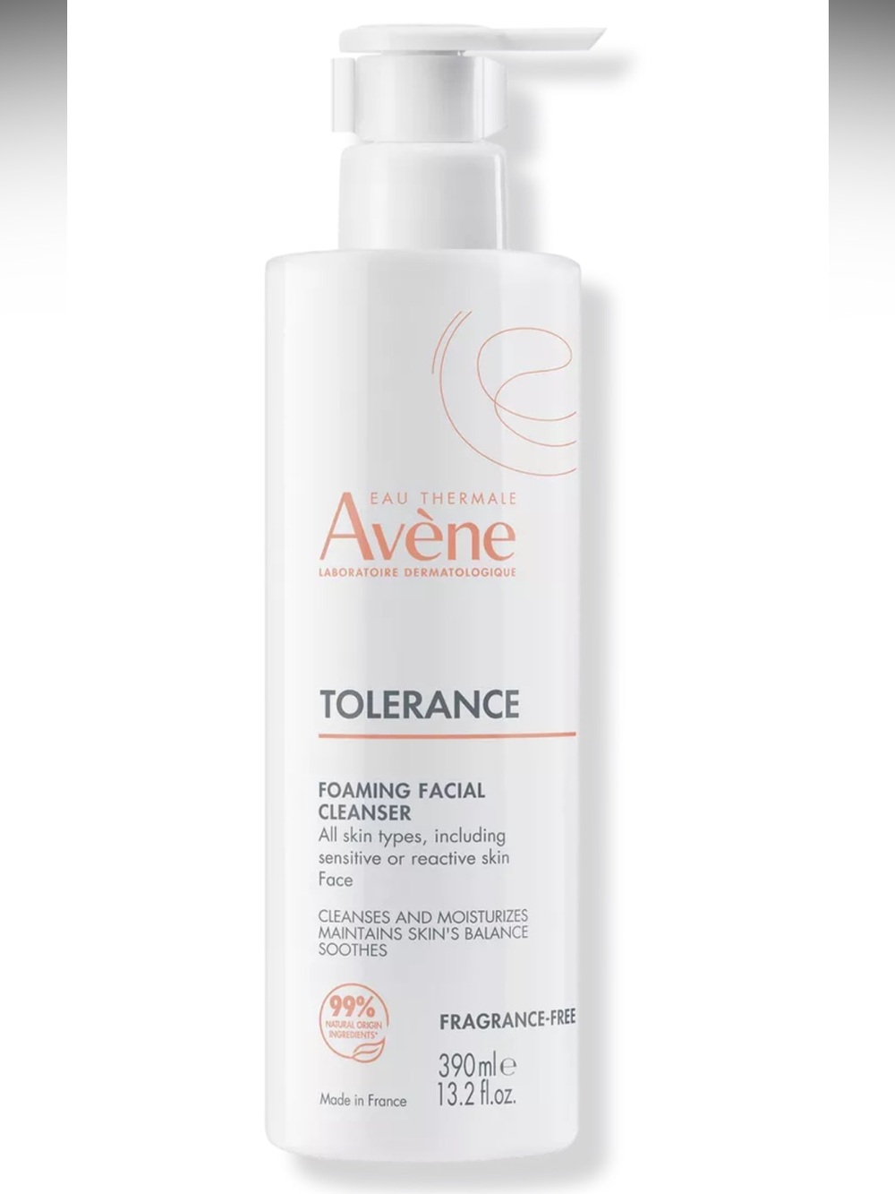 Avene Tolerance Foaming Facial Cleanser